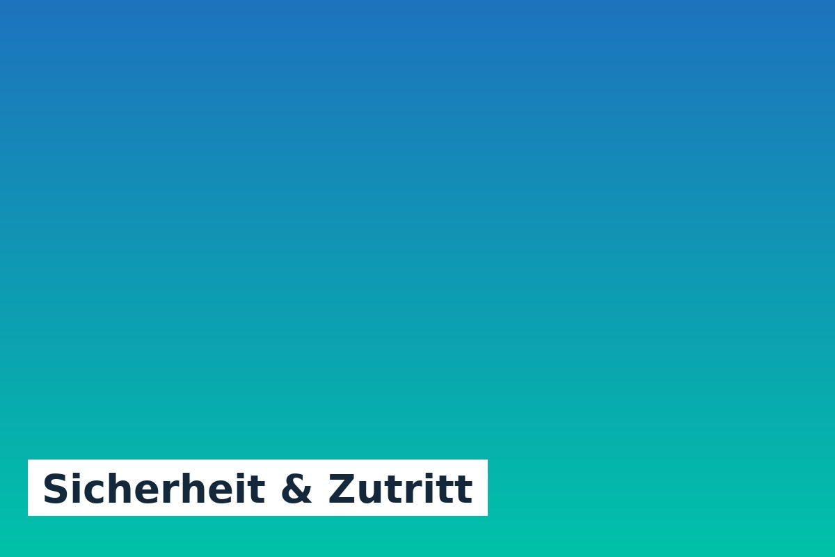 Sicherheitslösungen & Zutritt